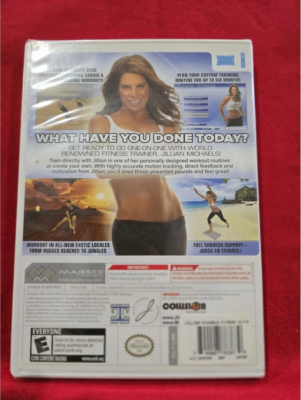 Jillian Michaels Fitness Ultimatum 2010 - Nintendo Wii New sealed